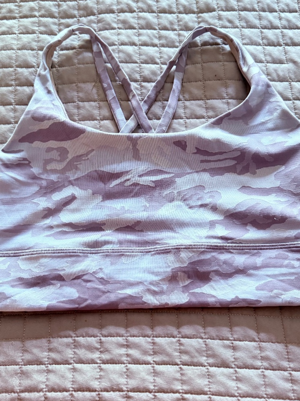 Lululemon Energy Bra Long Line Ribbed size 14